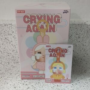 Pop Mart Crying Again Figure Duck You Plush Pendant